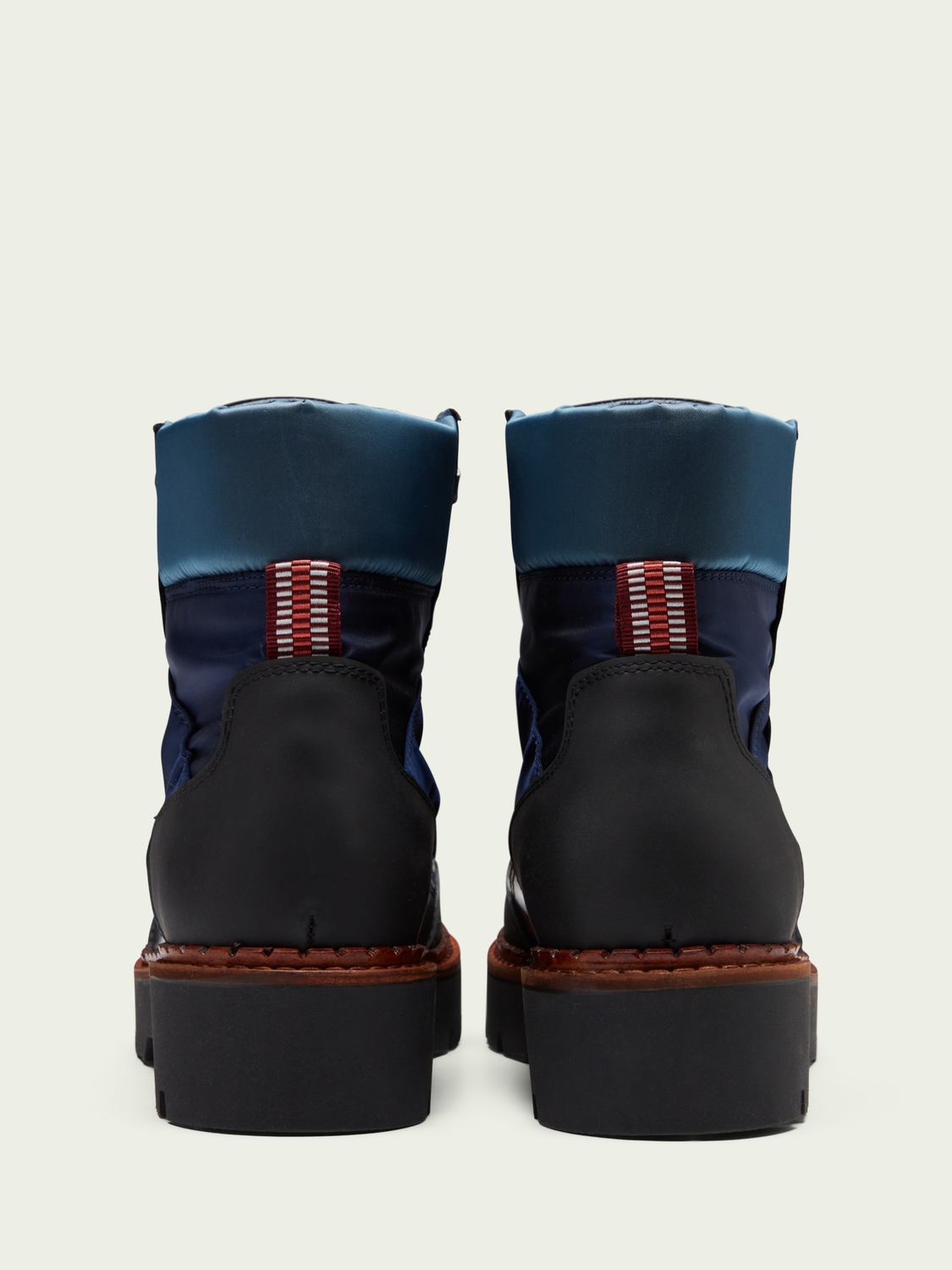 Olivine Suede & Nylon Hiking Boot | scotch & soda outlet