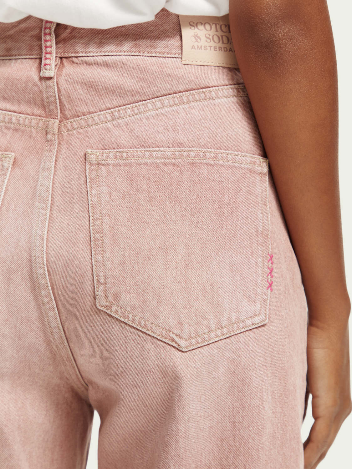 The Tide Yarn-Dyed Balloon Fit Jeans | scotch & soda outlet