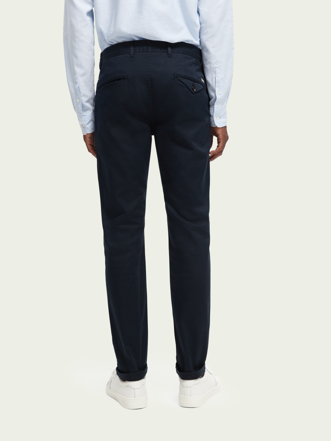 Mott Super-Slim Fit Organic Cotton Chino | Scotch And Soda Outlet