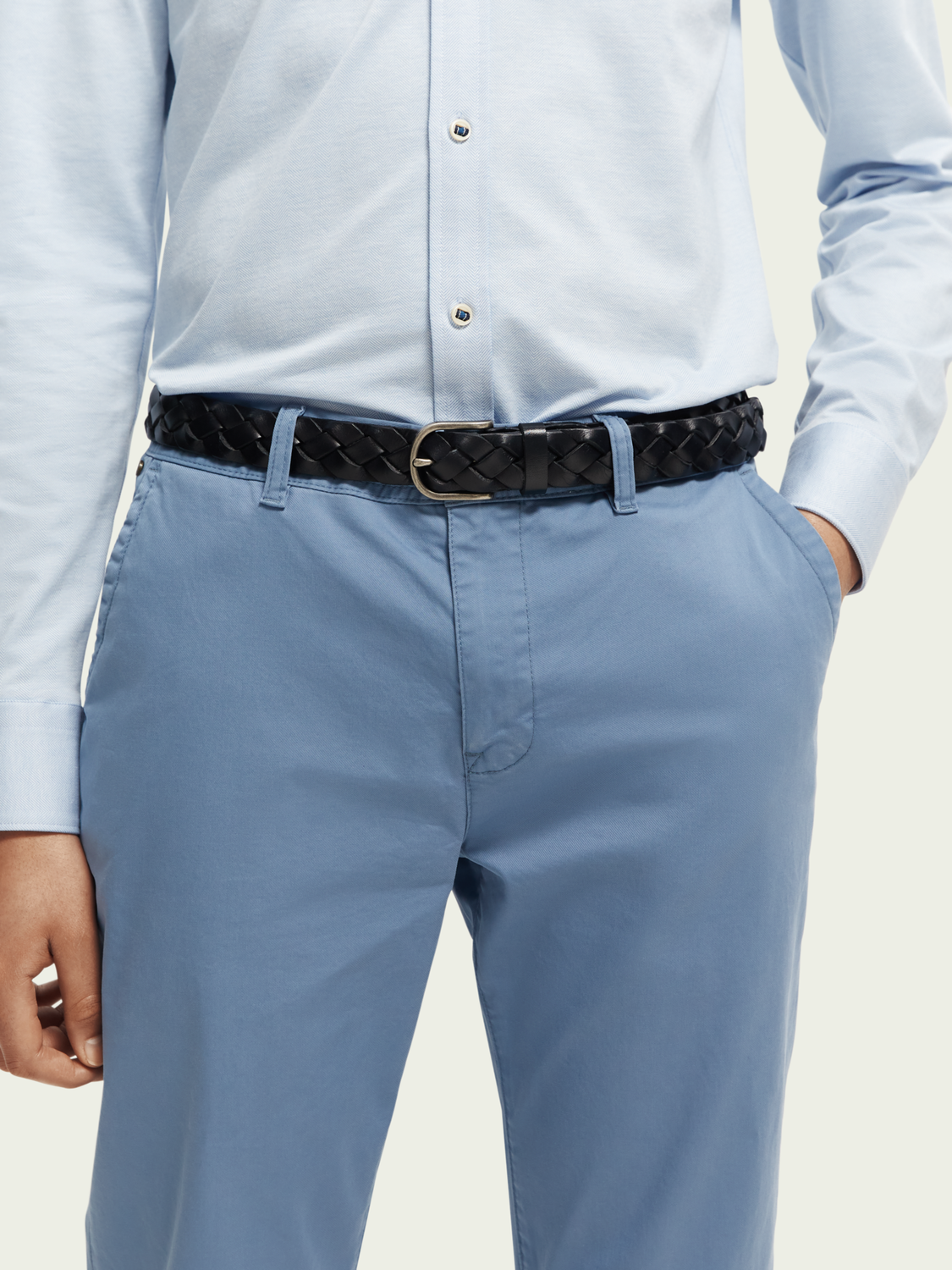 Braided Leather Belt | Scotch And Soda Outlet