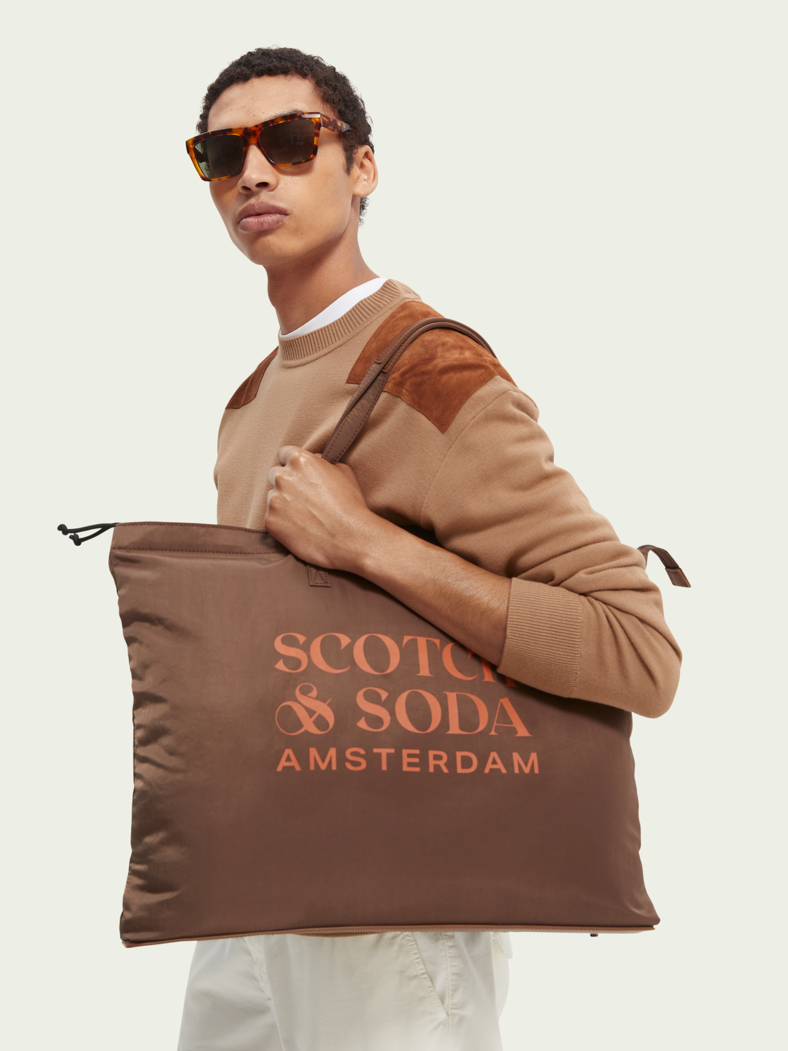 The Centraal Unisex Foldaway Tote Bag | scotch & soda outlet