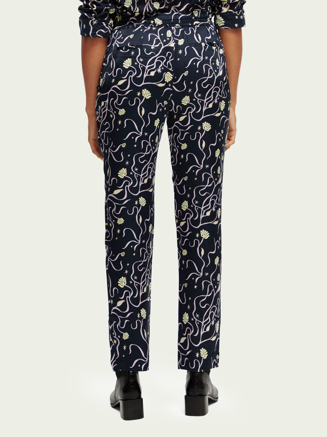 Nina Mid-Rise Tapered Jogger | scotch & soda outlet