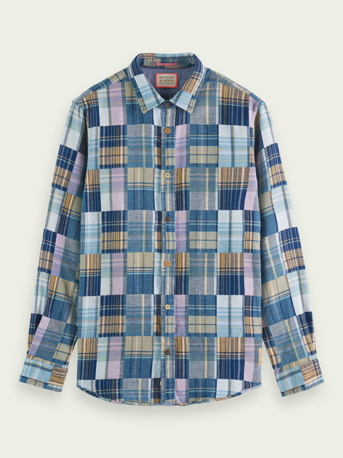 Regular Fit Checked Flannel Shirt | Scotch And Soda Outlet