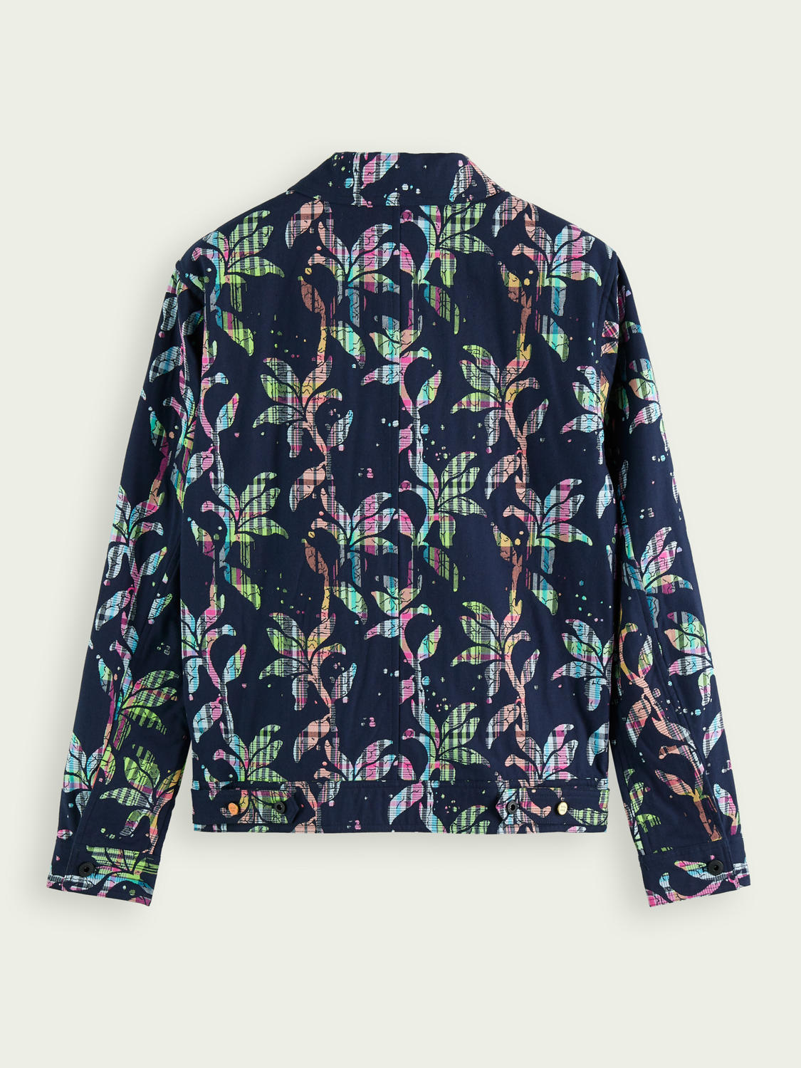 Jacquard Organic Cotton-Blended Blazer | Scotch And Soda Outlet