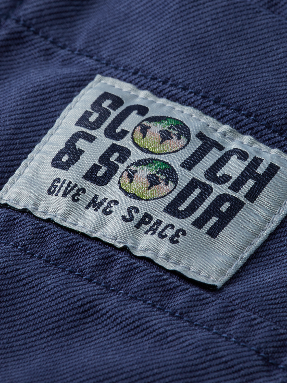 Relaxed-Fit Garment-Dyed Cargo Trousers