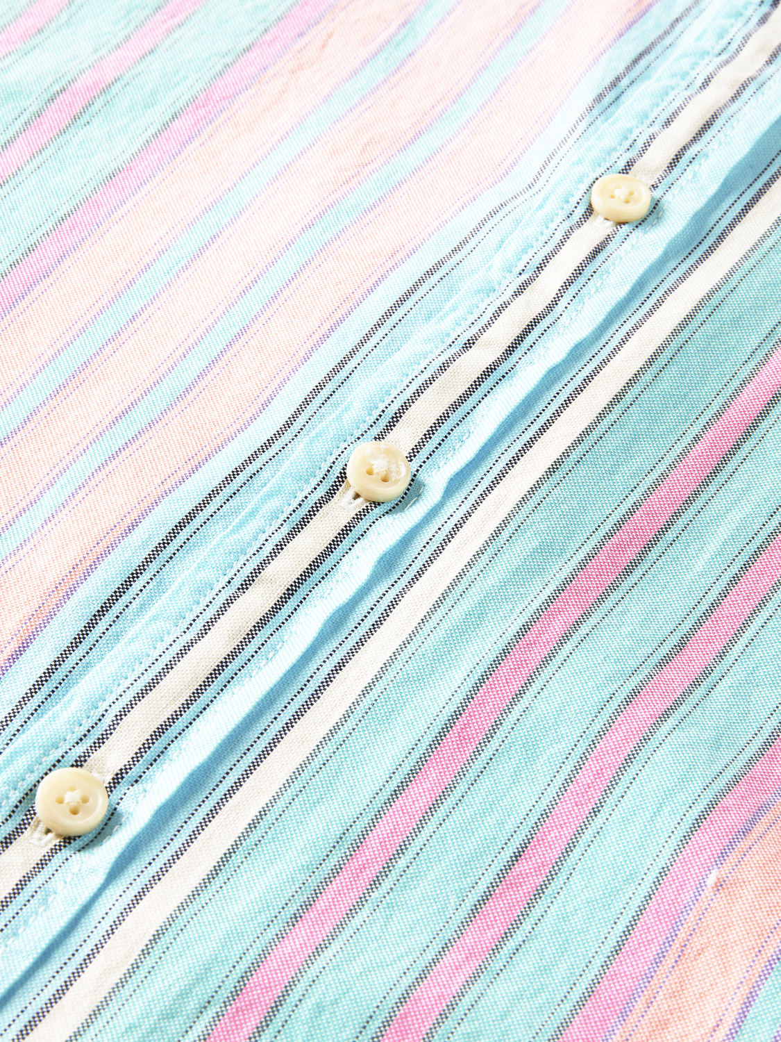 Regular-Fit Striped Organic Oxford Shirt | Scotch And Soda Outlet