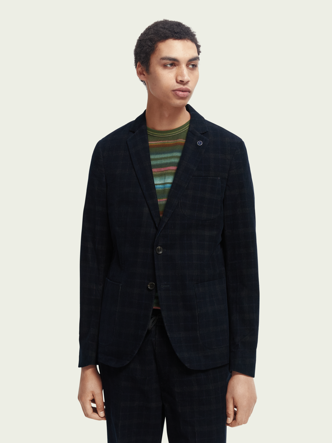 Single-Breasted Corduroy Blazer | Scotch And Soda Outlet