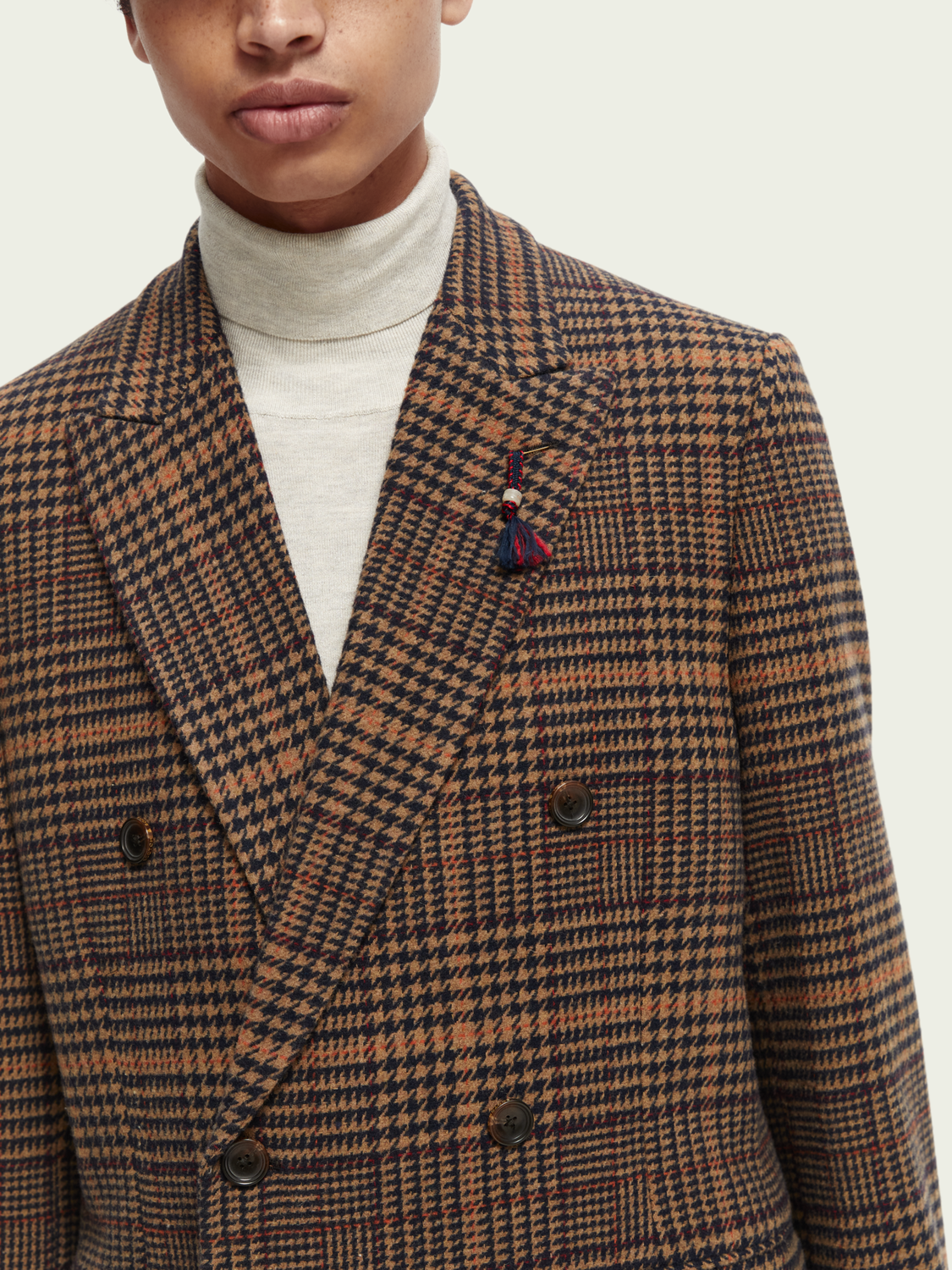 Double-Breasted Coat | Scotch And Soda Outlet