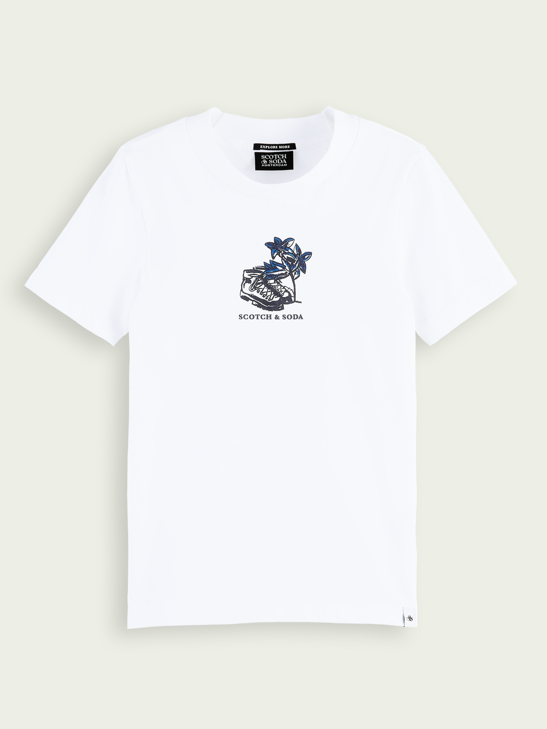 Regular-Fit Organic Cotton Artwork T-Shirt