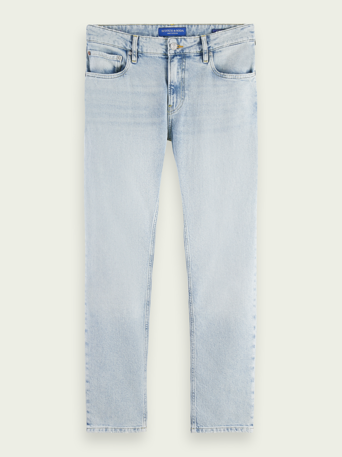 The Skim Super-Slim Fit Jeans - Blue Splash | Scotch And Soda Outlet