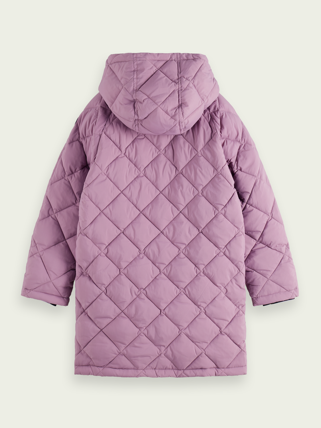 Long-Length Hooded Puffer Jacket