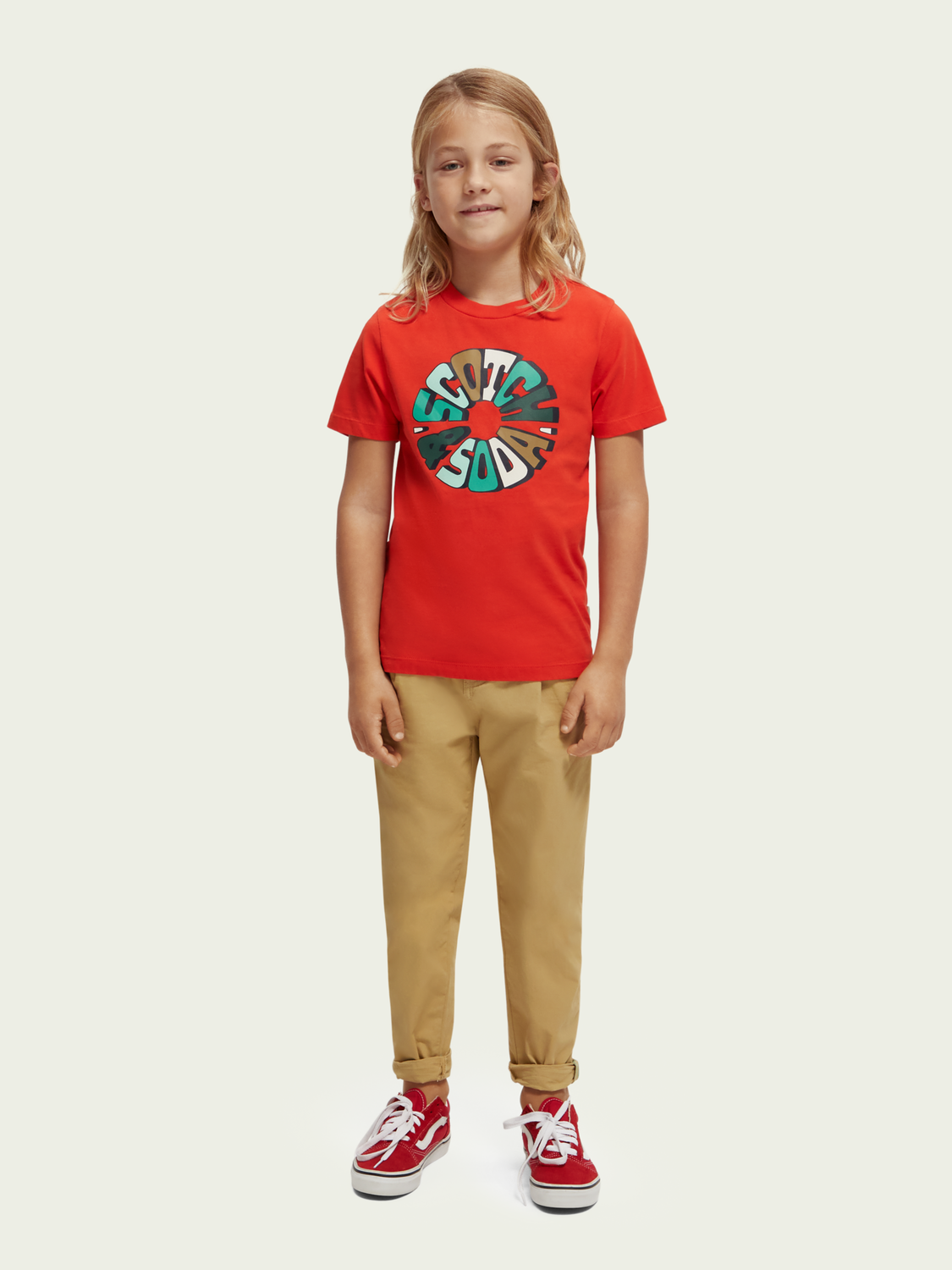 Regular Fit Artwork Logo Organic T-Shirt