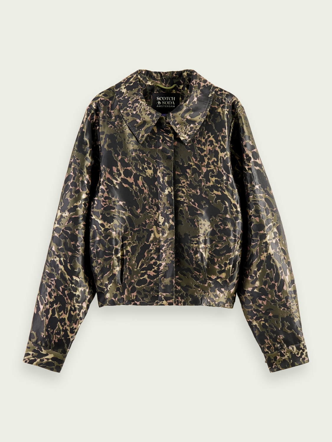 Animal Jacquard Jacket | scotch & soda outlet