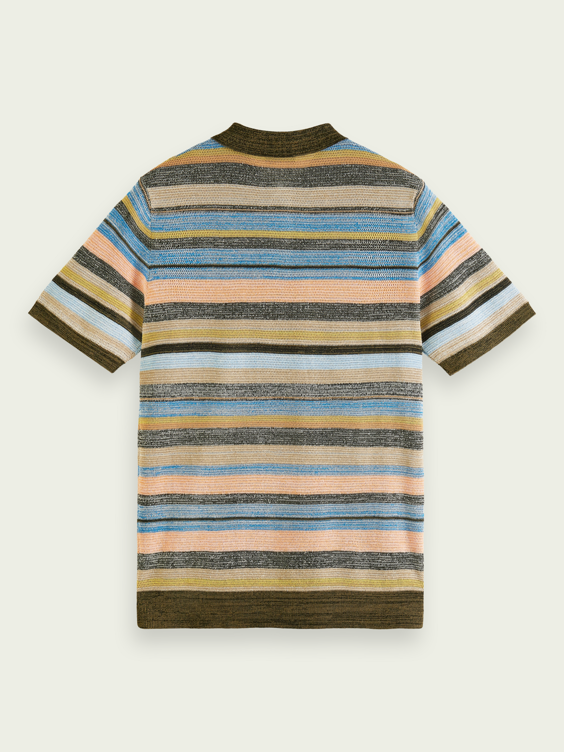 Striped Organic Cotton Polo | Scotch And Soda Outlet