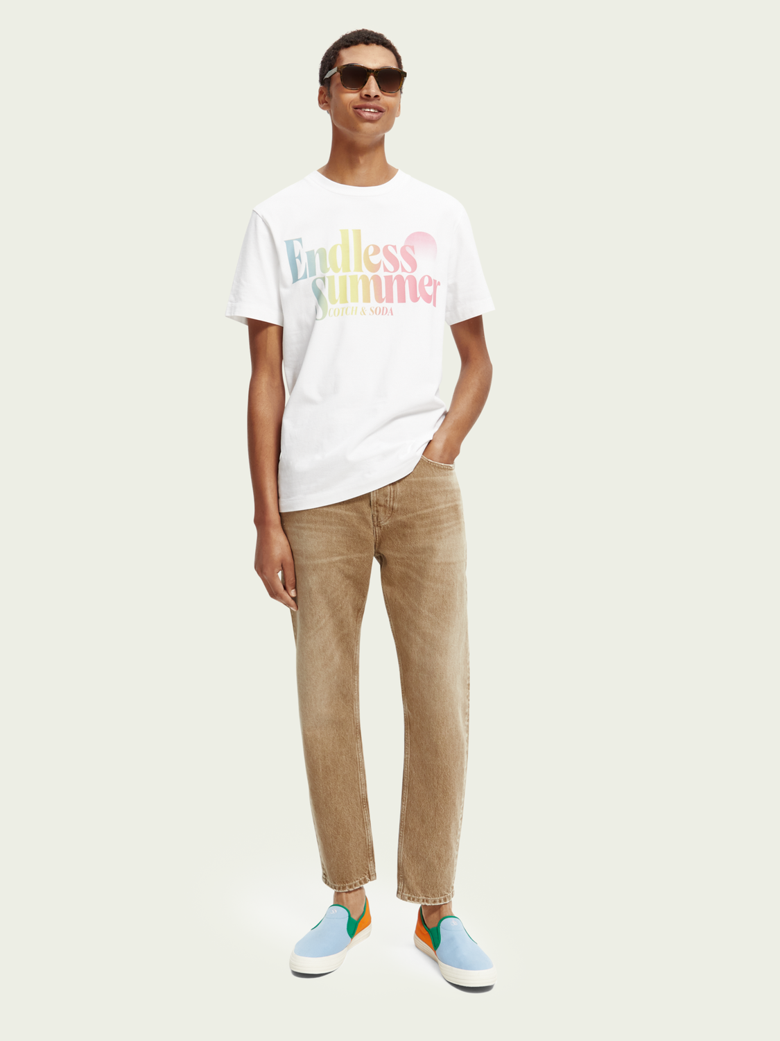 The Dean Loose Tapered-Fit Yarn-Dyed Jeans | Scotch And Soda Outlet
