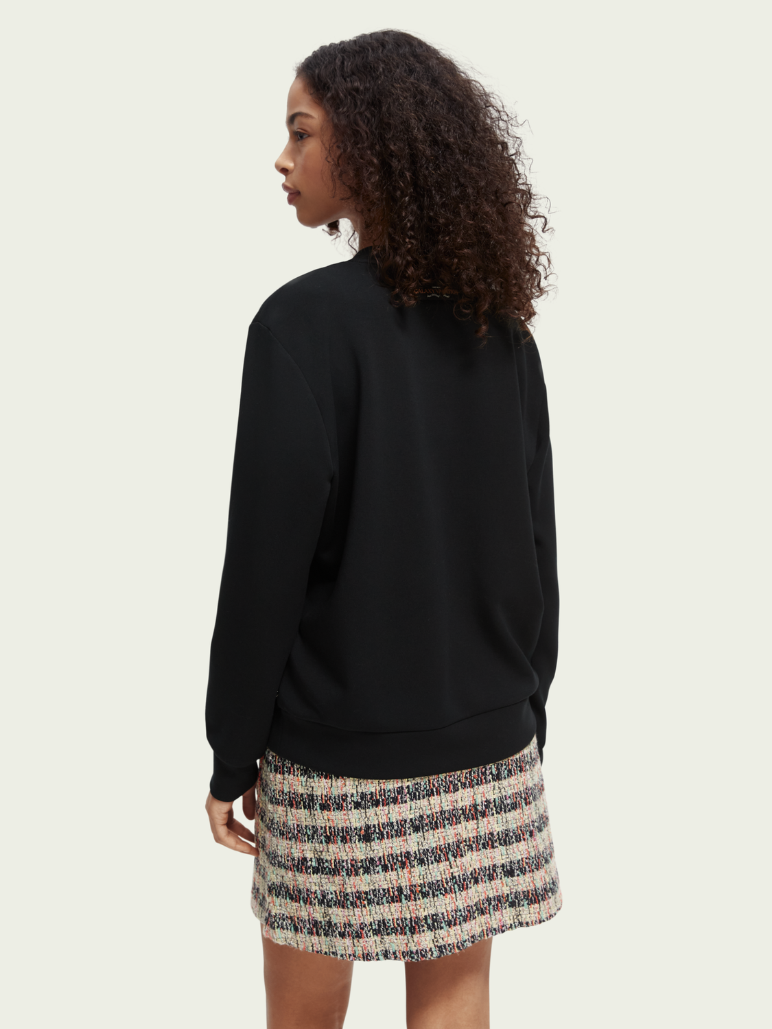 Relaxed-Fit Artwork Crewneck Sweatshirt | scotch & soda outlet