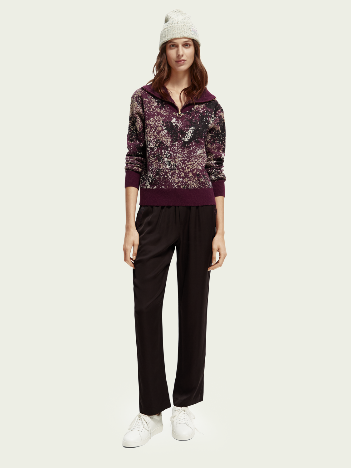 Nina Mid-Rise Tapered Jogger | scotch & soda outlet