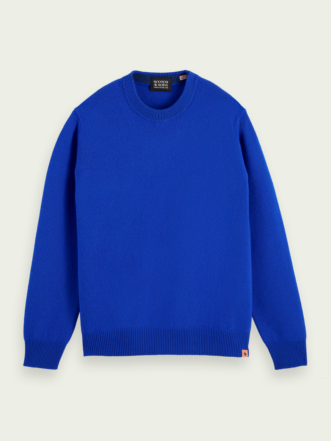 Wool-Cashmere Blended Crewneck Sweater | Scotch And Soda Outlet