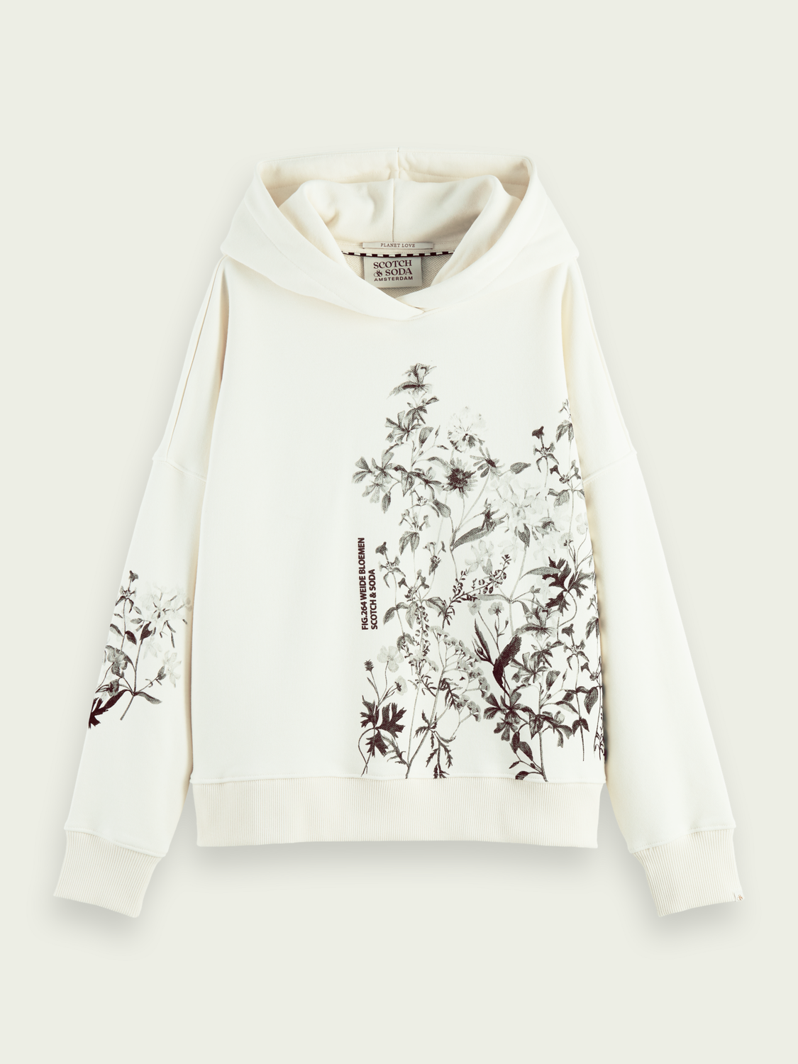 Loose Fit Artwork Hoodie | scotch & soda outlet