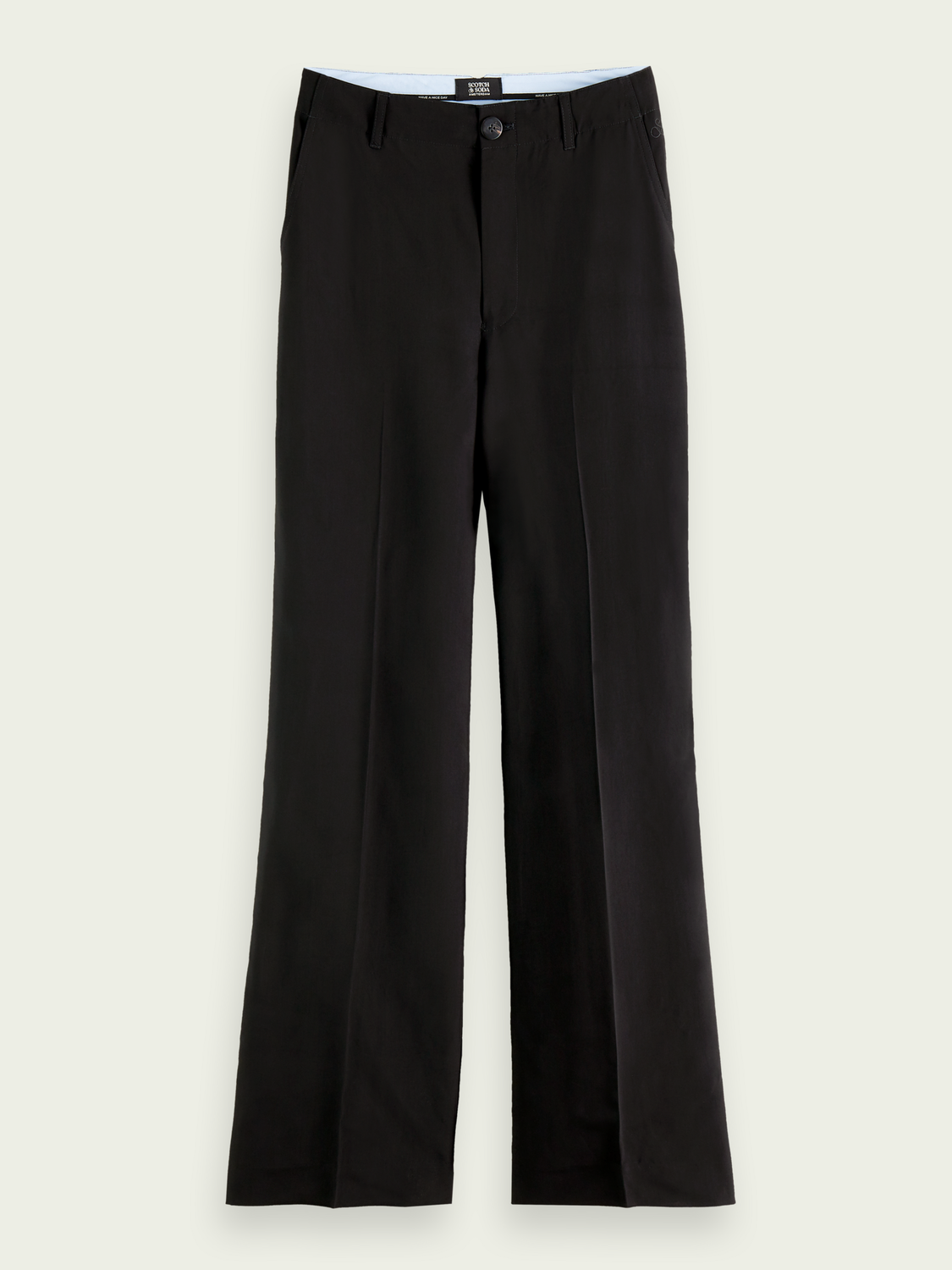 Edie High-Rise Wide Leg Trousers | scotch & soda outlet