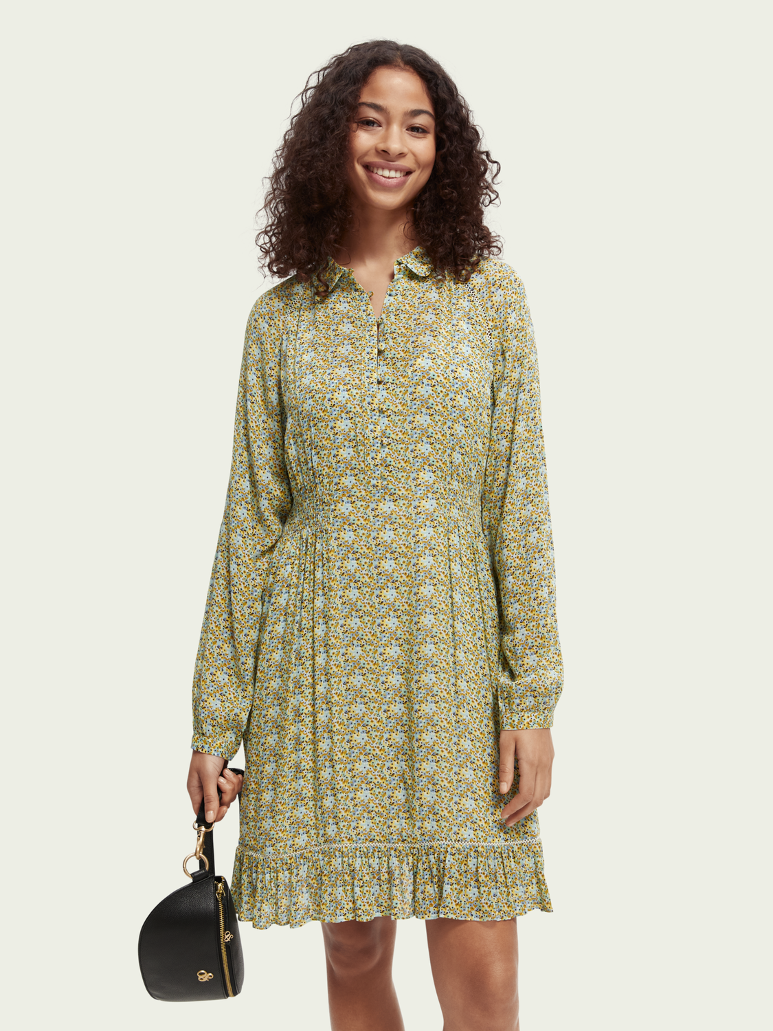 Raglan Printed Dress | scotch & soda outlet