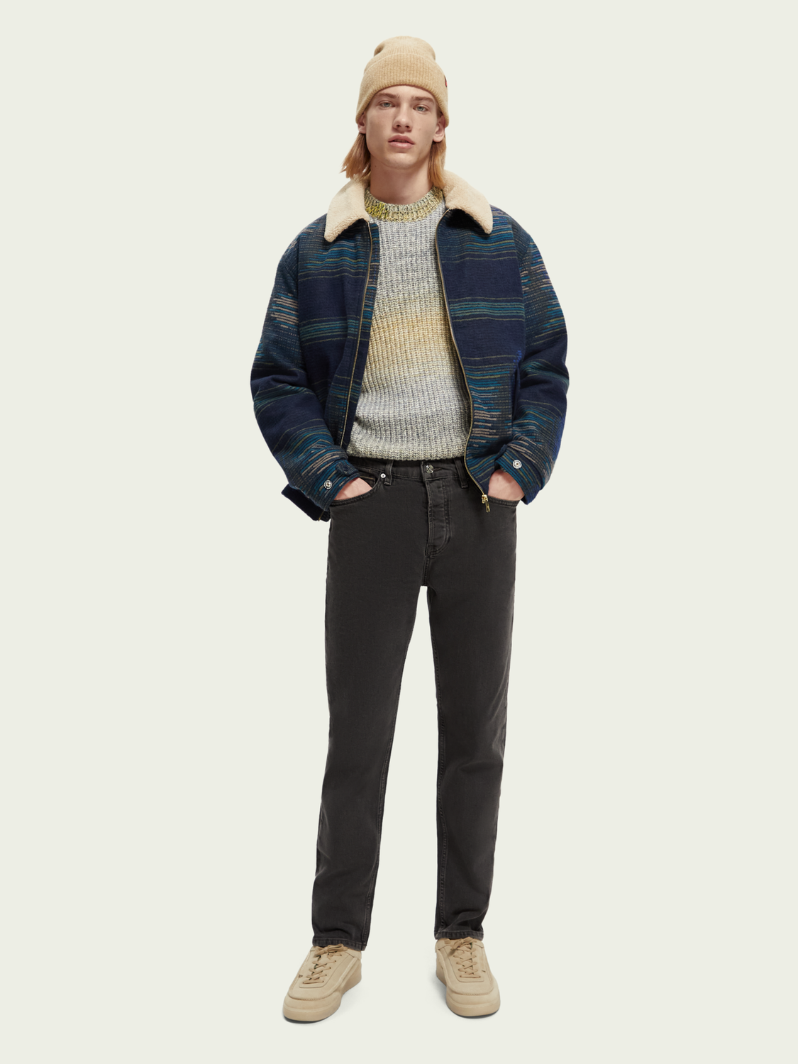 The Drop Regular Fit Tapered Organic Cotton Jeans | Scotch And Soda Outlet