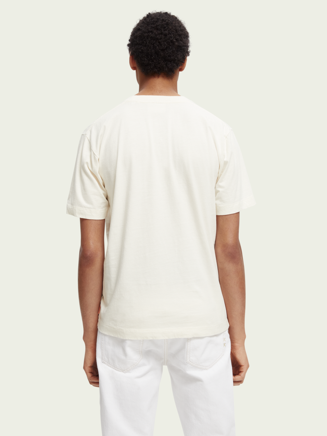 Garment-Dyed Graphic T-Shirt | Scotch And Soda Outlet