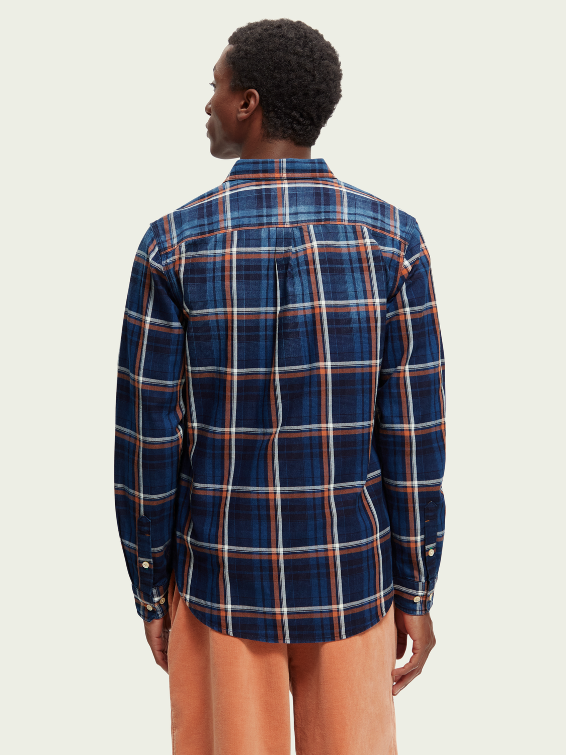 Slim-Fit Yarn-Dyed Checked Shirt | Scotch And Soda Outlet