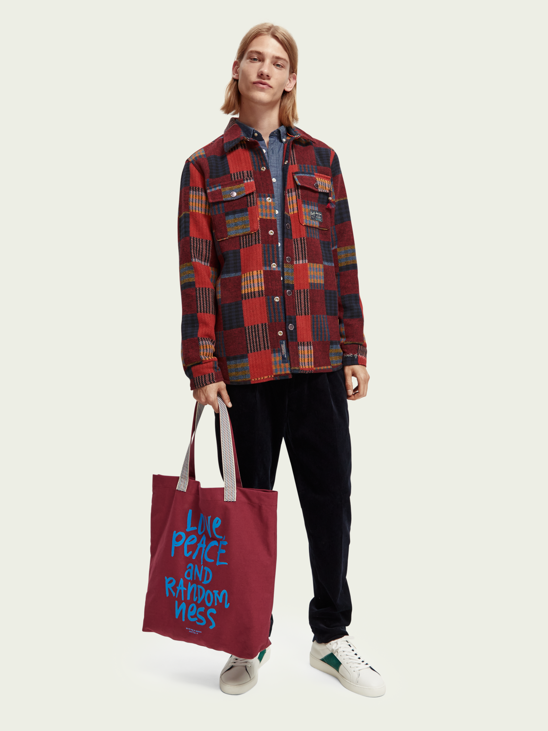 Printed Canvas Tote | Scotch And Soda Outlet