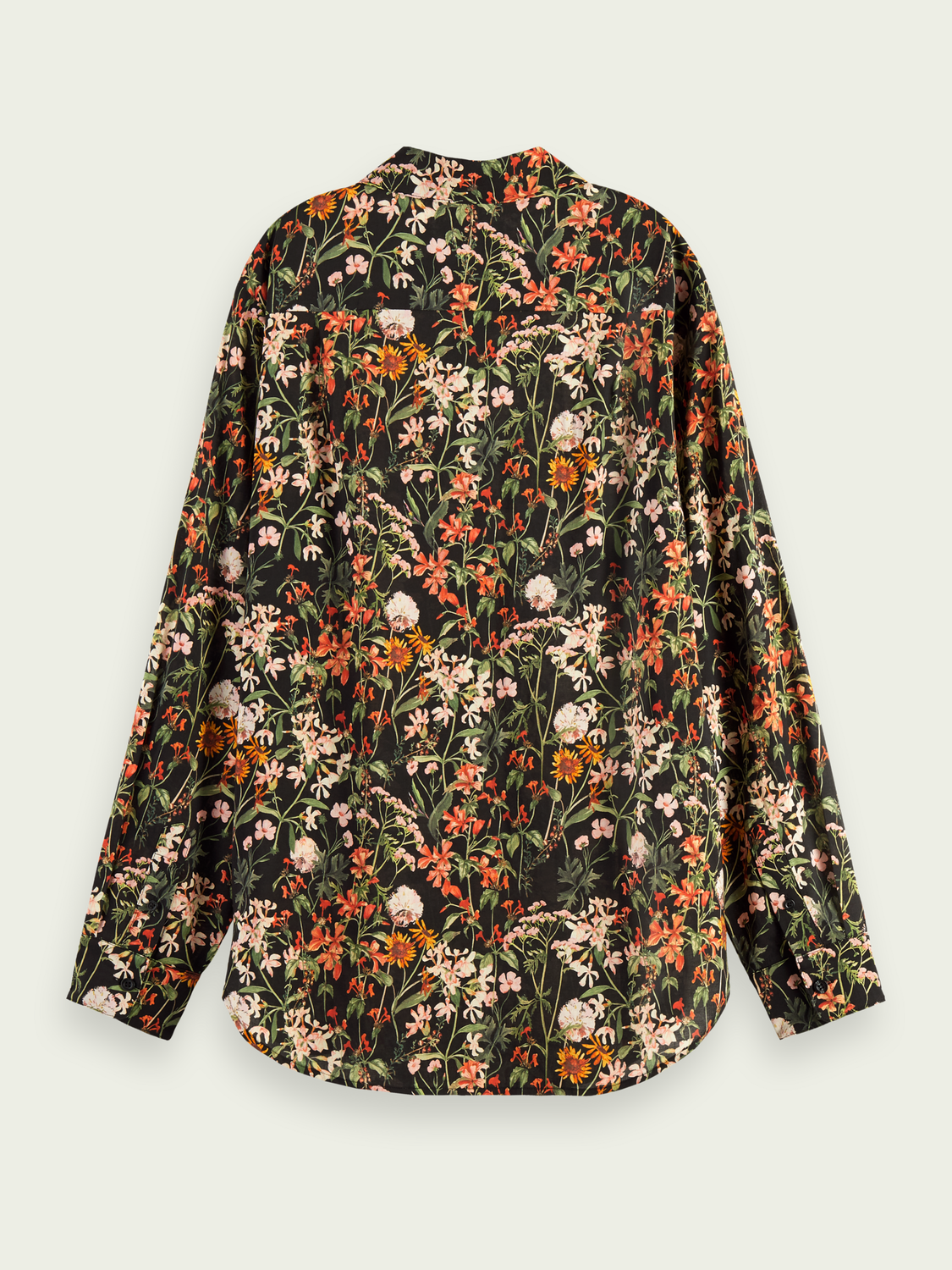 Printed Relaxed Fit Shirt | scotch & soda outlet