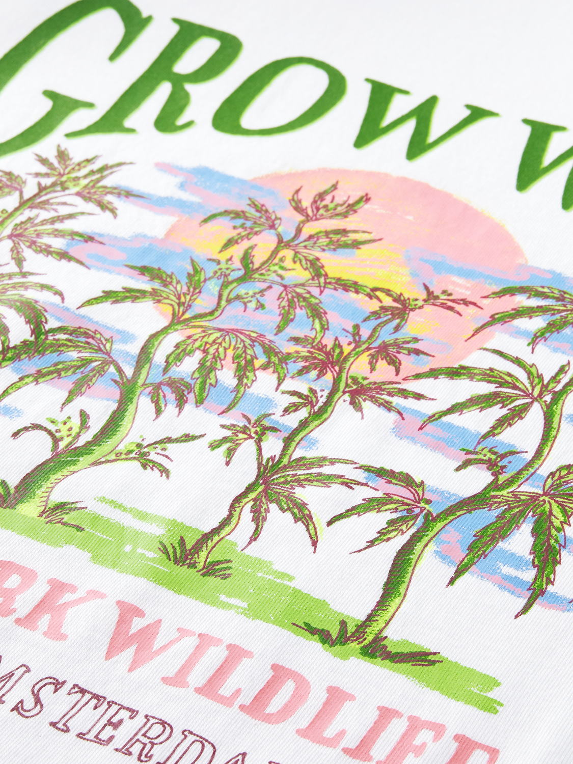 Organic Cotton Artwork T-Shirt | Scotch And Soda Outlet