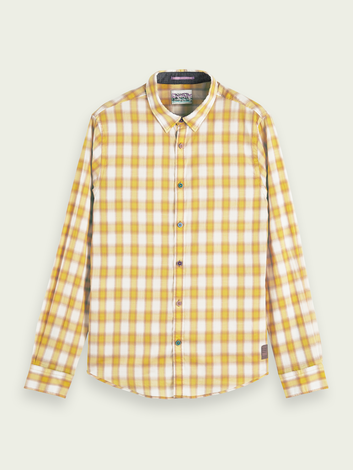 Slim-Fit Checked Shirt | Scotch And Soda Outlet