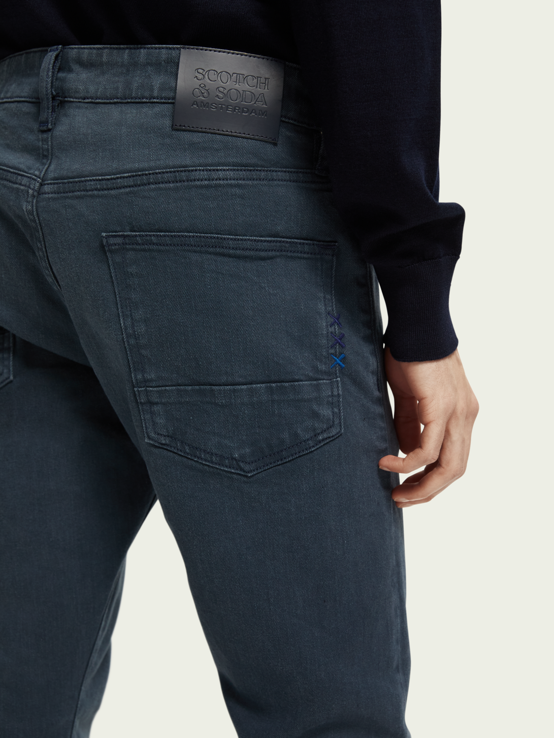 Ralston Regular Slim Fit Grey Toned Jeans | Scotch And Soda Outlet