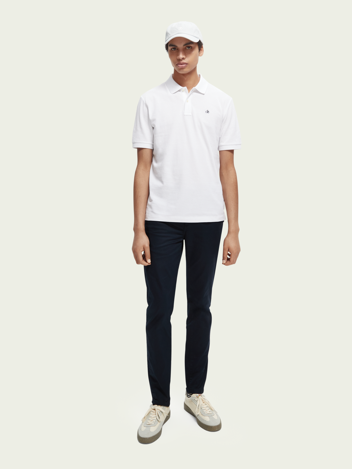 Organic Cotton Pique Polo | Scotch And Soda Outlet