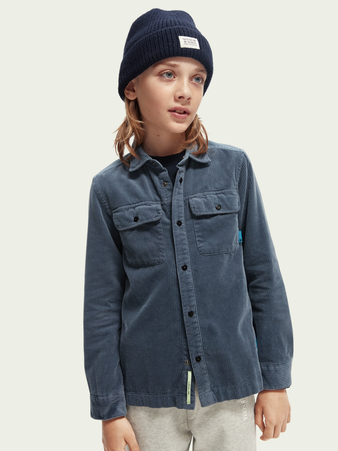 Regular Fit Corduroy Shirt