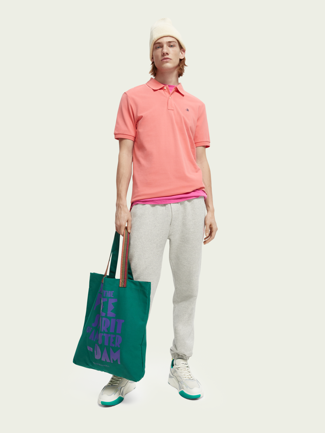 Organic Cotton Pique Polo | Scotch And Soda Outlet