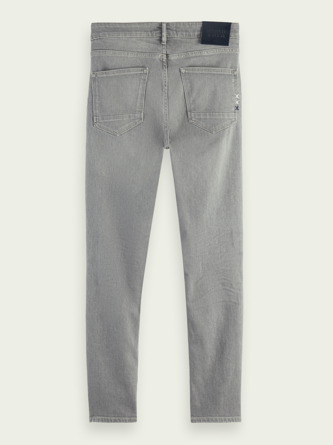 The Skim Super-Slim Fit Grey Toned Jeans | Scotch And Soda Outlet