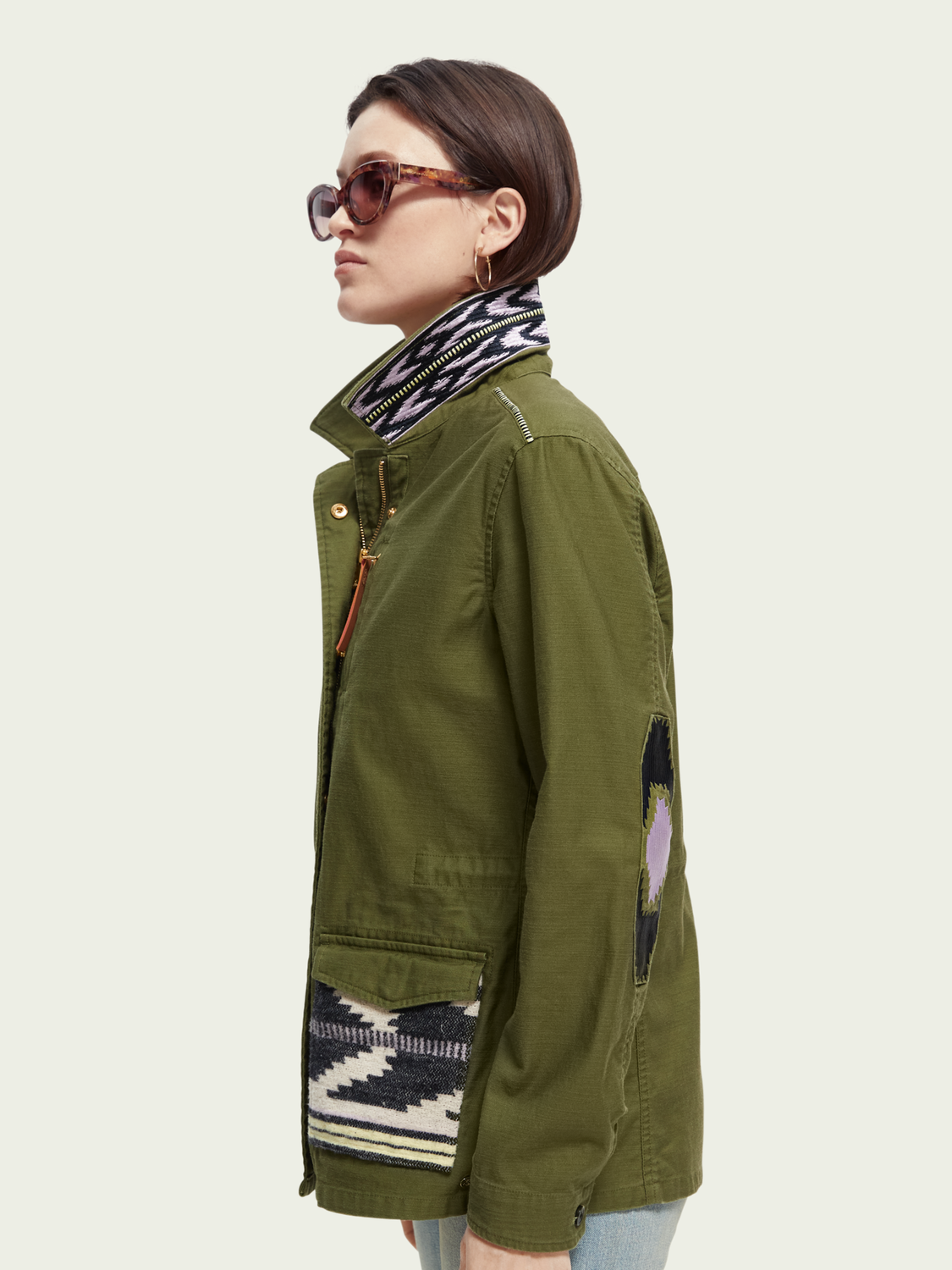 Embroidered Field Jacket | scotch & soda outlet