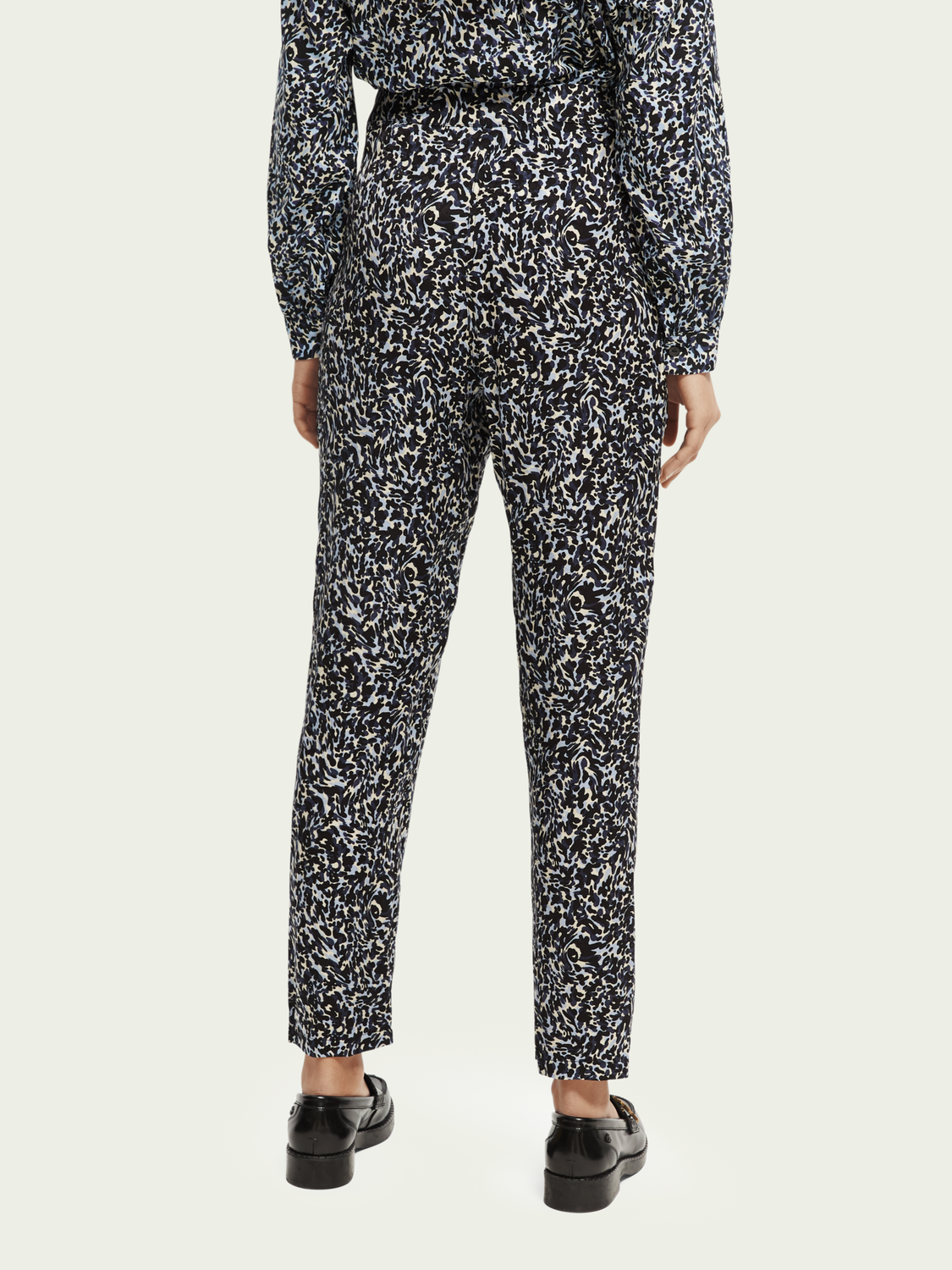 Joshy High-Rise Tapered Cargo Trousers | scotch & soda outlet