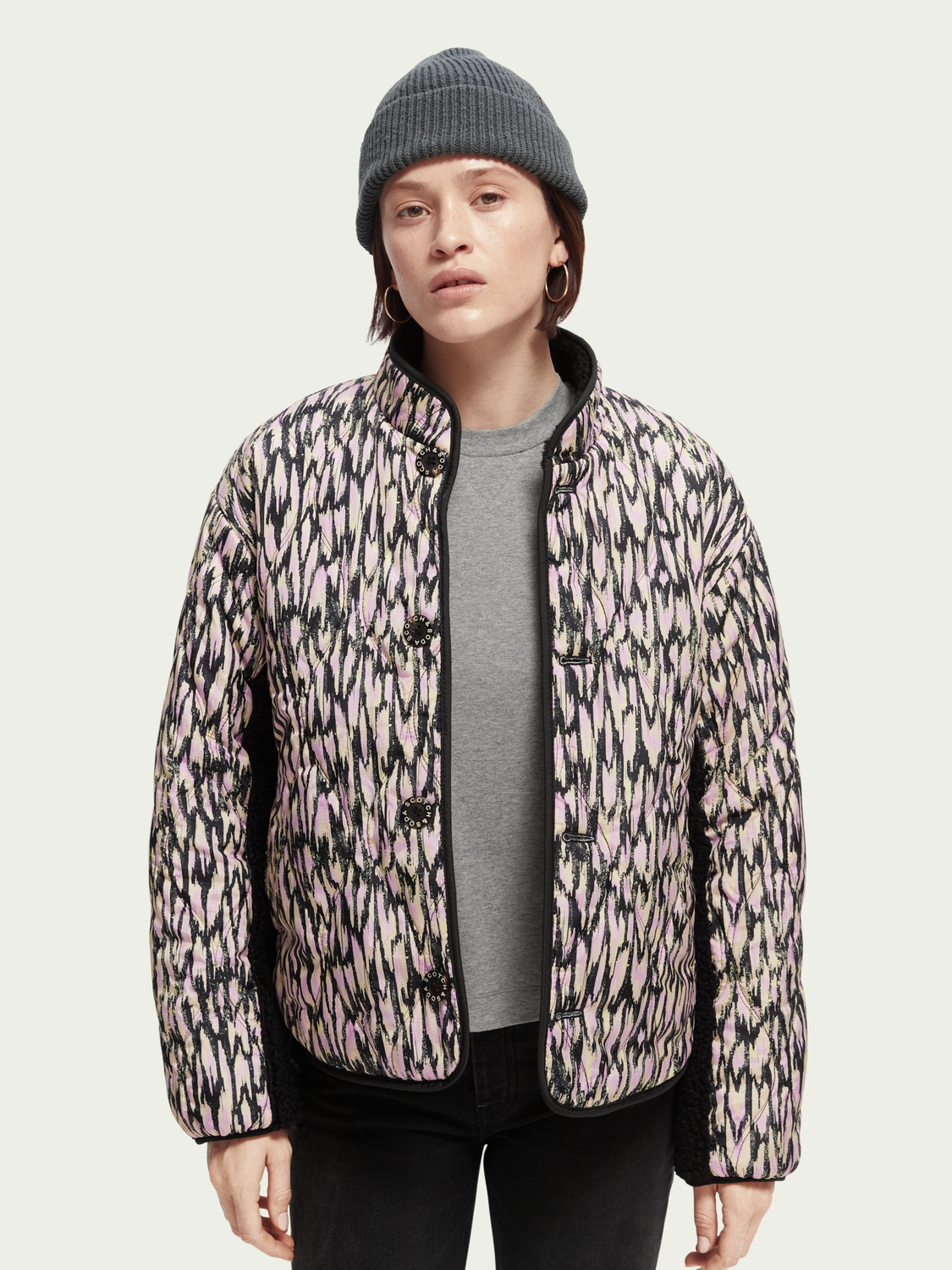 Reversible Teddy Jacket | scotch & soda outlet