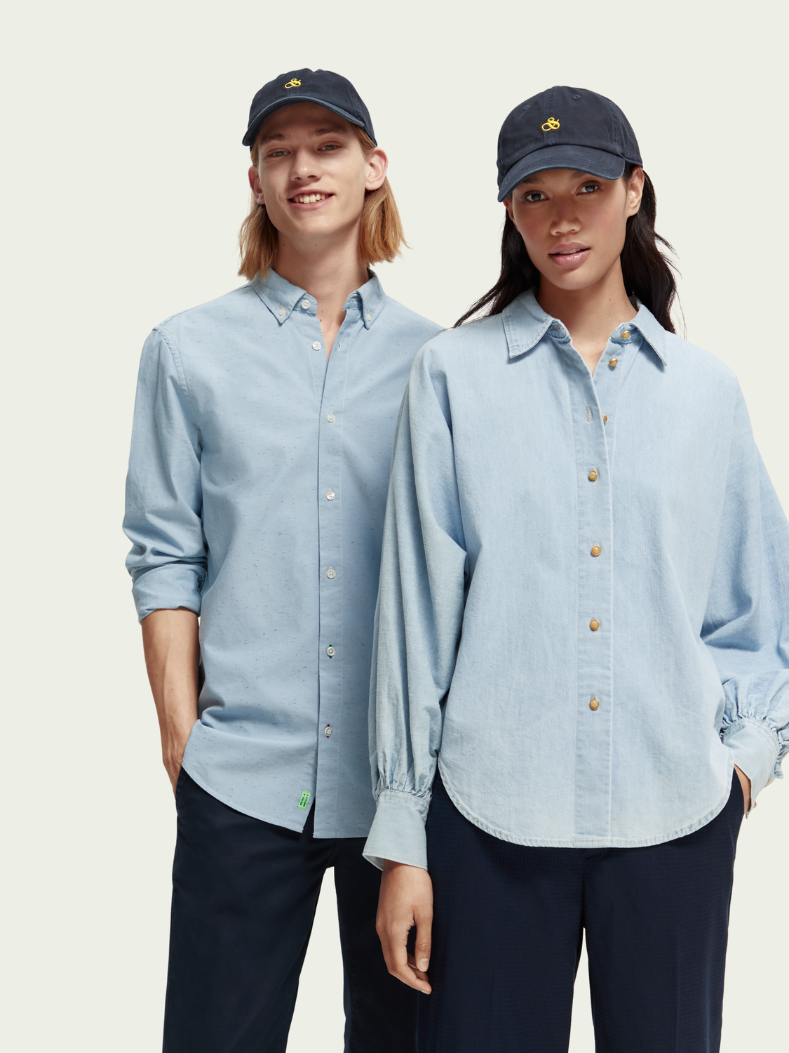 Cotton Twill Embroidered Cap | scotch & soda outlet