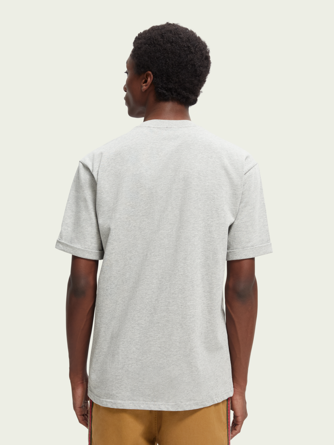 Embroidered Artwork Crewneck T-Shirt | Scotch And Soda Outlet