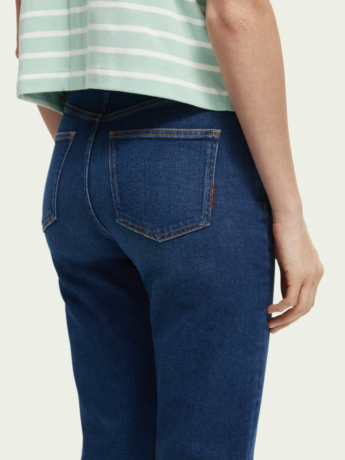 High Five High-Rise Slim Fit Jeans | scotch & soda outlet