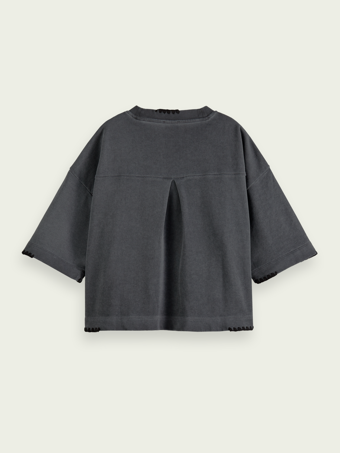 Boxy-Fit Organic Cotton Crewneck T-Shirt | scotch & soda outlet