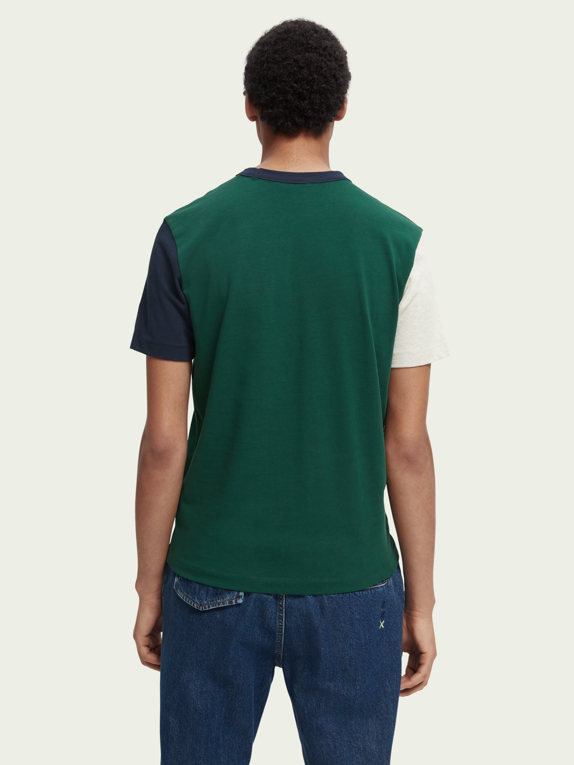 Unisex Organic Cotton Crewneck T-Shirt | scotch & soda outlet