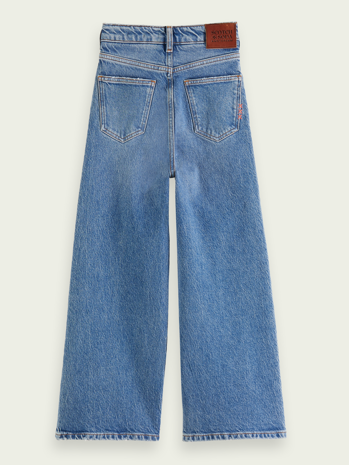 Scotch Soda Outlet | The Wave High-Rise Super Wide Jeans