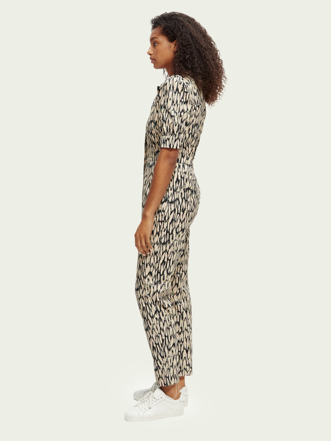 Printed Utility Jumpsuit | scotch & soda outlet