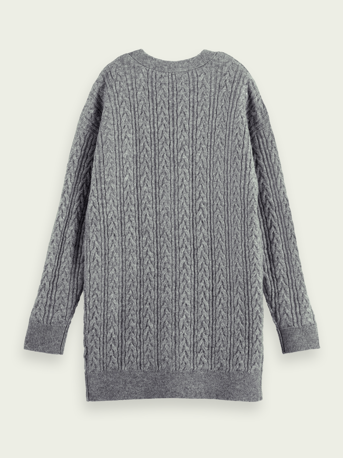 Wool-Blended Cable Knit Cardigan | scotch & soda outlet