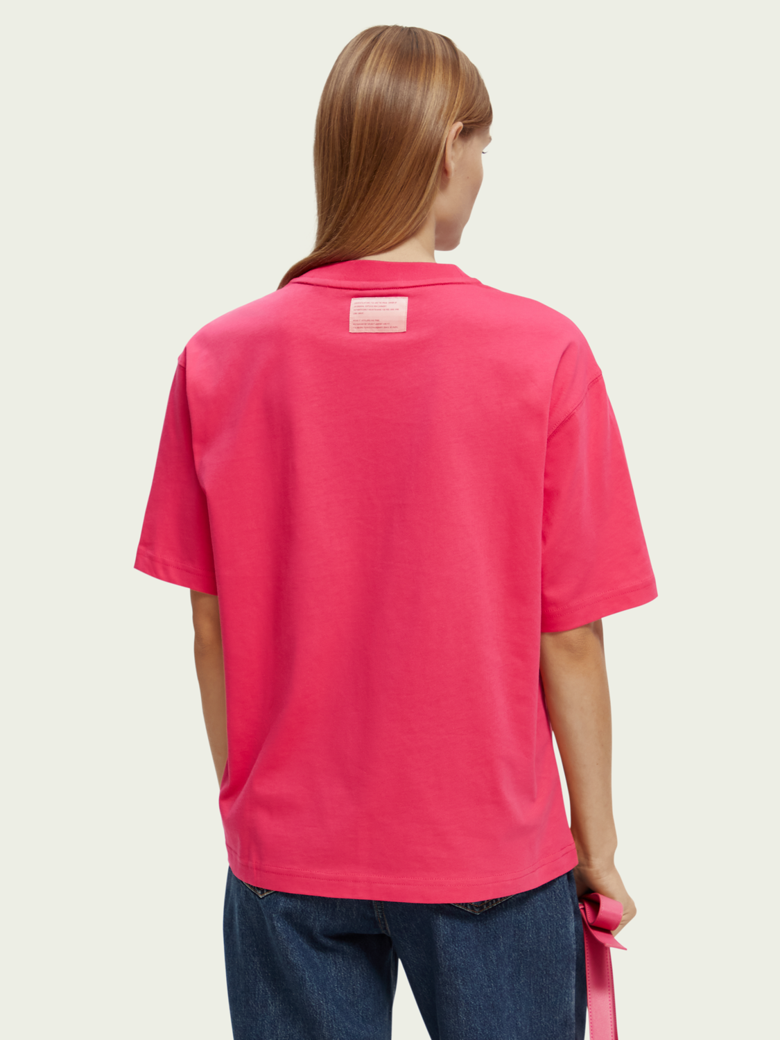 Loose Fit Organic Cotton Artwork T-Shirt | scotch & soda outlet