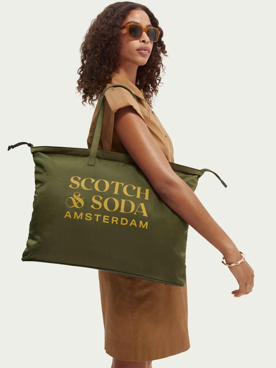 The Centraal Unisex Foldaway Tote Bag | scotch & soda outlet